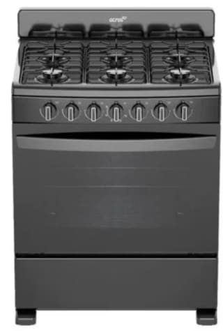 Estufa de Piso Across 30 Pulg Gas LP Negro por $3,190 en Soriana