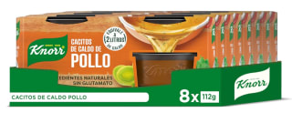 Pack de 8 Knorr - Cacitos de caldo pollo, 112g por 5.17€