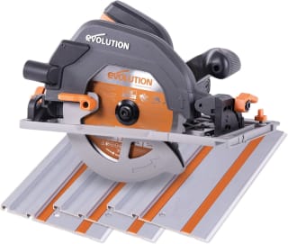 Evolution Power Tools R185CCSX Circular Saw With 1020 mm 3-Piece Track