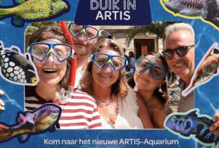 Met je duikbril gratis naar het ARTIS-Aquarium