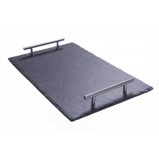 Tabla Rectangular con Asas 40x30cm Pizarra Lugano $6.190 disponible en El Volcan, cl