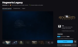 Hogwarts Legacy Gratis | Epic Games