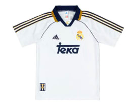 Camiseta Retro Real Madrid adidas Reissue 1999-00 Blanca por 43€