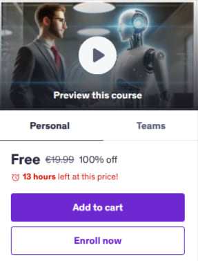 Curso de inteligencia artificial generativa para recursos humanos gratis
