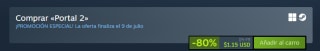 Portal 2 por $25 | Oferta Steam