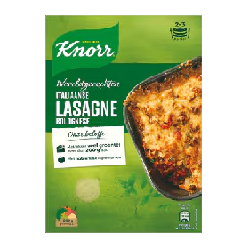 Gratis Knorr Wereldgerecht Italiaanse Lasagne bij je aankoop bij de Jumbo