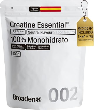 400g Creatina Monohidrata en Polvo Sin Sabor con 133 Dosis por 6.23€