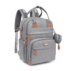 Mochila de Pañales para Bebé, Gran Capacidad con Cambiador y Porta Chupetes a 17.99€