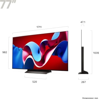 LG evo 77-Inch OLED, 4K 120Hz, Smart TV for £1799.99