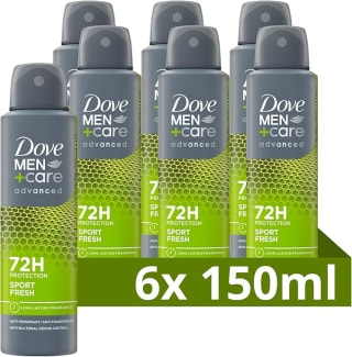 Dove Deodorant Men+ Care Sport Fresh - 6 x 150 ml voor €10,25 bij Amazon