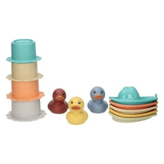 Set Badspeelgoed Pastel, 12dlg. voor €10 bij Lobbes