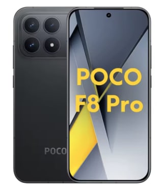 Móvil Xiaomi POCO F8 Pro 5G de 12GB/256GB por 370,12€