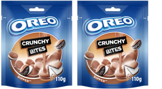 2 Paquetes de Galletas de cacao rellenas de crema sabor vainilla Oreo 110g. por 2.45€