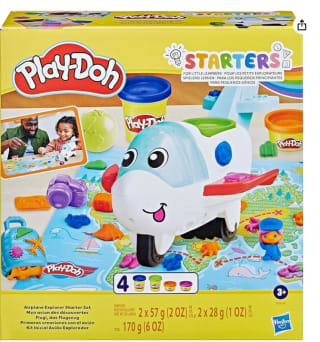 Primeras Creaciones con el Avión Play-Doh Hasbro por 6€