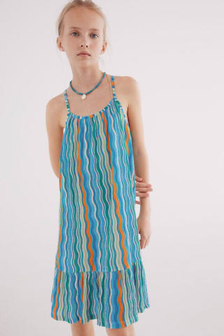 Vestido tricolor para Niña Springfield Kids por 5.99€