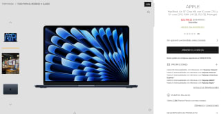 MacBook Air 13" M4 24GB 512GB por $23,799 | El Palacio de Hierro