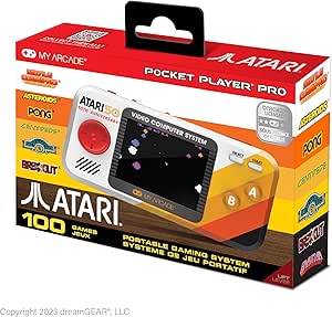 MY ARCADE DGUNL 7015 Atari Pocket Player Pro consola Portátil 100 Juegos por 35.95€