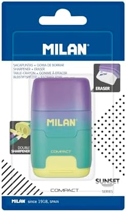 MILAN Blíster Afilaborra Compact Sunset Turquesa Amarillo por 1.44€