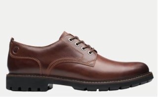 Derbies de piel para Hombre Clarks Batcombe Tie por 26.9€