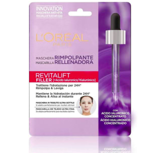 L'Oréal Paris Revitalift Filler Mascarilla Serum Ácido 28 gr 3 unidades por 5.58€