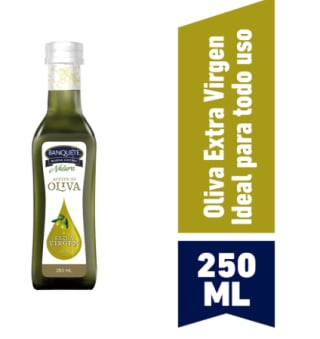 Aceite de Oliva Banquete Extra Virgen 250 ml por solo $3.843 en Santaisabel Chile