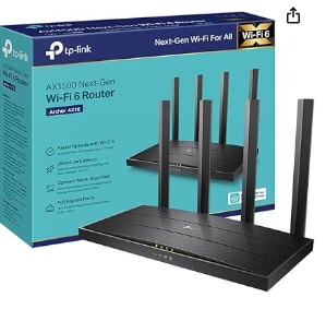 Routeur WiFi 6 TP-Link Archer AX18 - AX 1500 Mbps bi-bandes à 39,49€