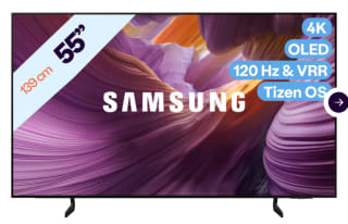 Samsung 55" OLED 4K Vision AI Smart TV GQ55S85FAUXZG voor €699 bij iBOOD