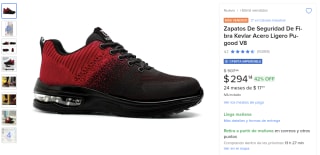 Zapatos de seguridad Pugood V8 por $299 | Mercado Libre