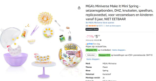 MGA's Miniverse Make It Mini Spring voor €3,77 bij Amazon
