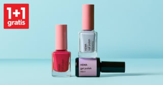 1+1 gratis op nagellak en gellak bij HEMA