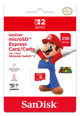SanDisk microSD Express Card 256GB for Switch 2 £43.55 with PLAYTIME Code