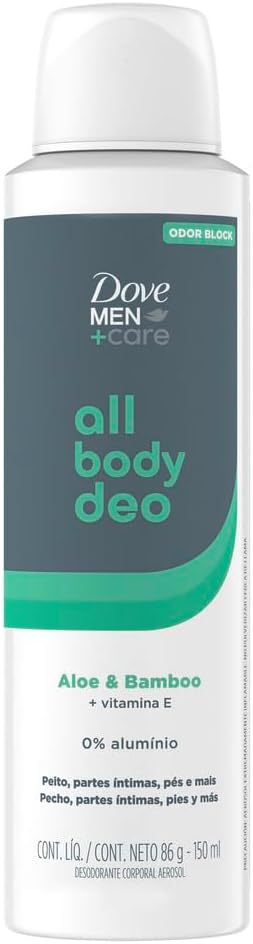 Dove Men+Care Aerosol 150ml por $47 | Amazon
