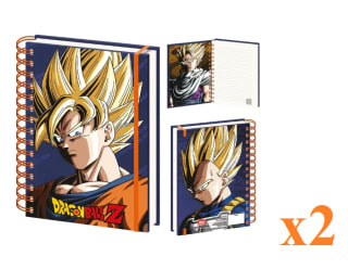 2 x Pyramid Dragon Ball Z Nihonga Libreta A5 Wiro por 3.98€