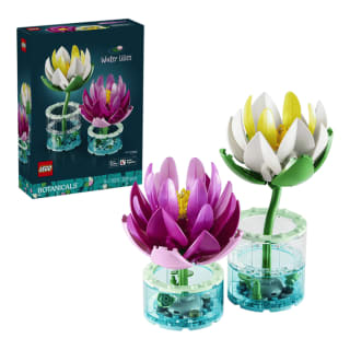 LEGO Botanicals Water Lilies Set for £19.99 with Code TOPDAD