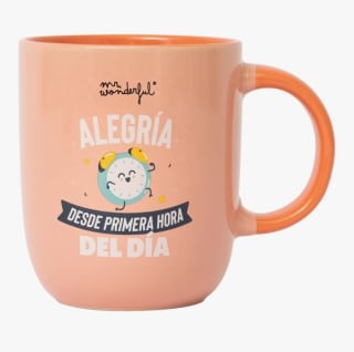 Mr.Wonderful Taza Alegría desde primera hora del día por 6.97€.