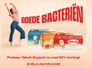 Yakult (8-pack) met 50% korting na cashback