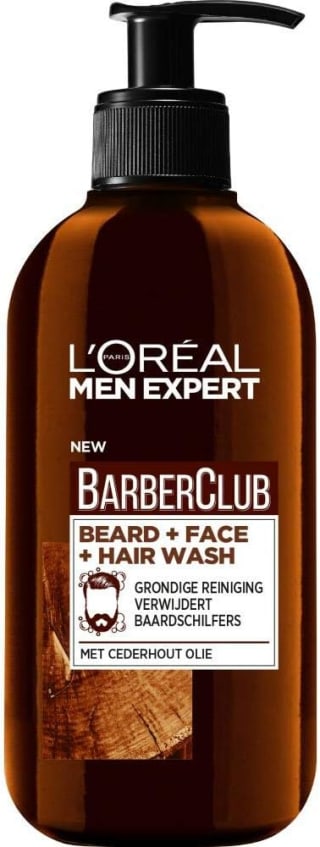L’Oréal Paris Men Expert Barber Club Wash 200ml voor €4,10 bij Amazon