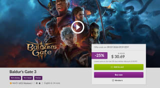 Baldur's Gate 3 por $569 | Oferta GOG