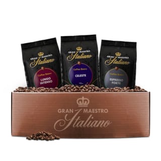 Gran Maestro Italiano Probeerpakket 450 GR Koffiebonen voor €7,99 bij Koffievoordeel