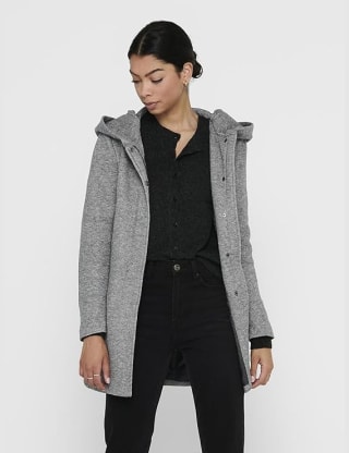 ONLY gemêleerde coat voor €26,13 bij Amazon