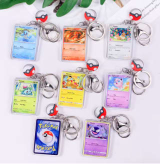 LLavero de acrílico de Pokémon por solo $904 en AliExpress Chile