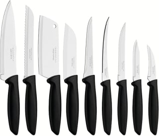 Juego de 9 Cuchillos Tramontina Plenus por $290 | Descuento Amazon