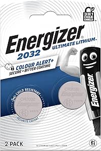 Energizer Pilas CR2032 (Paquete de 2) por solo 2.60€