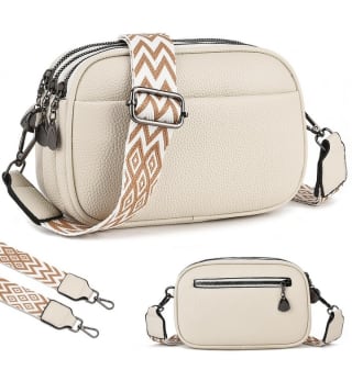 Bolso Bandolera de piel sintética para mujer por 4.99€.