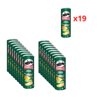 Pringles Sabor Queso y Cebolla 19x165g por 19.99€