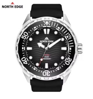 NORTH EDGE 2025 relojes buceo con energía Solar por 49,39€