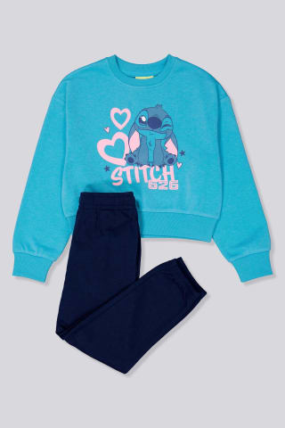 50 % en la segunda unidad Chándal Lilo & Stitch Chándal Niña Disney Azul