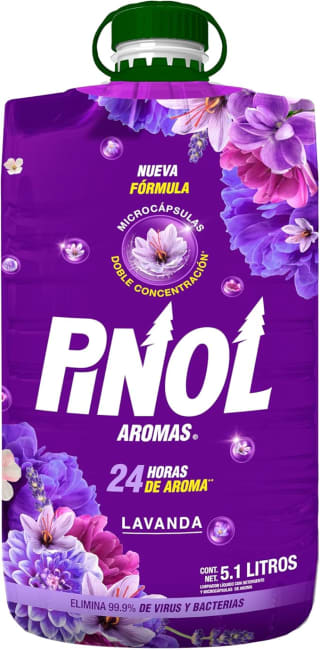 Limpiador Pinol Aromas 5.1L por $92 | Oferta Amazon