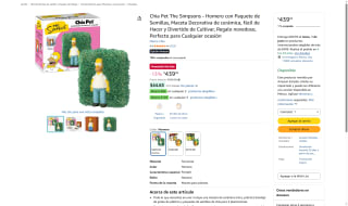 Chia Pet Homero por $439 | Descuento Amazon