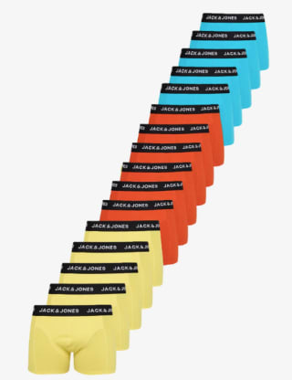 Jack & Jones 16 PACK Calzoncillos bóxer cortos multicolor por 34.99€